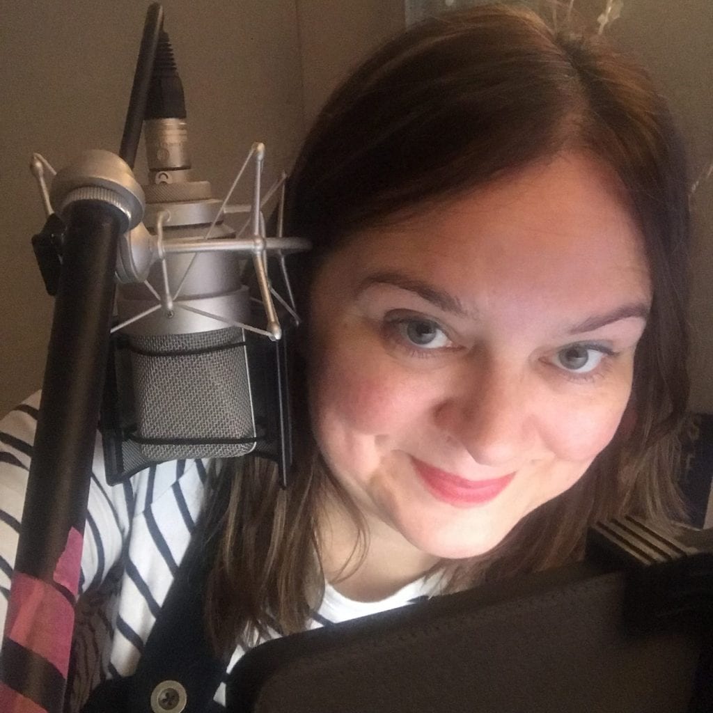radio commercials recorded by voiceover actor Natalie Cooper in her home studio, with ISDN, Source Connect Now, Skype and self-record facilities.