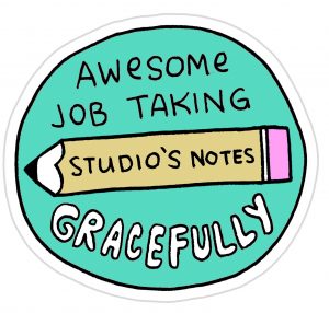 Freelance life with Natalie Cooper British voice over and the New Yorker freelancer stickers