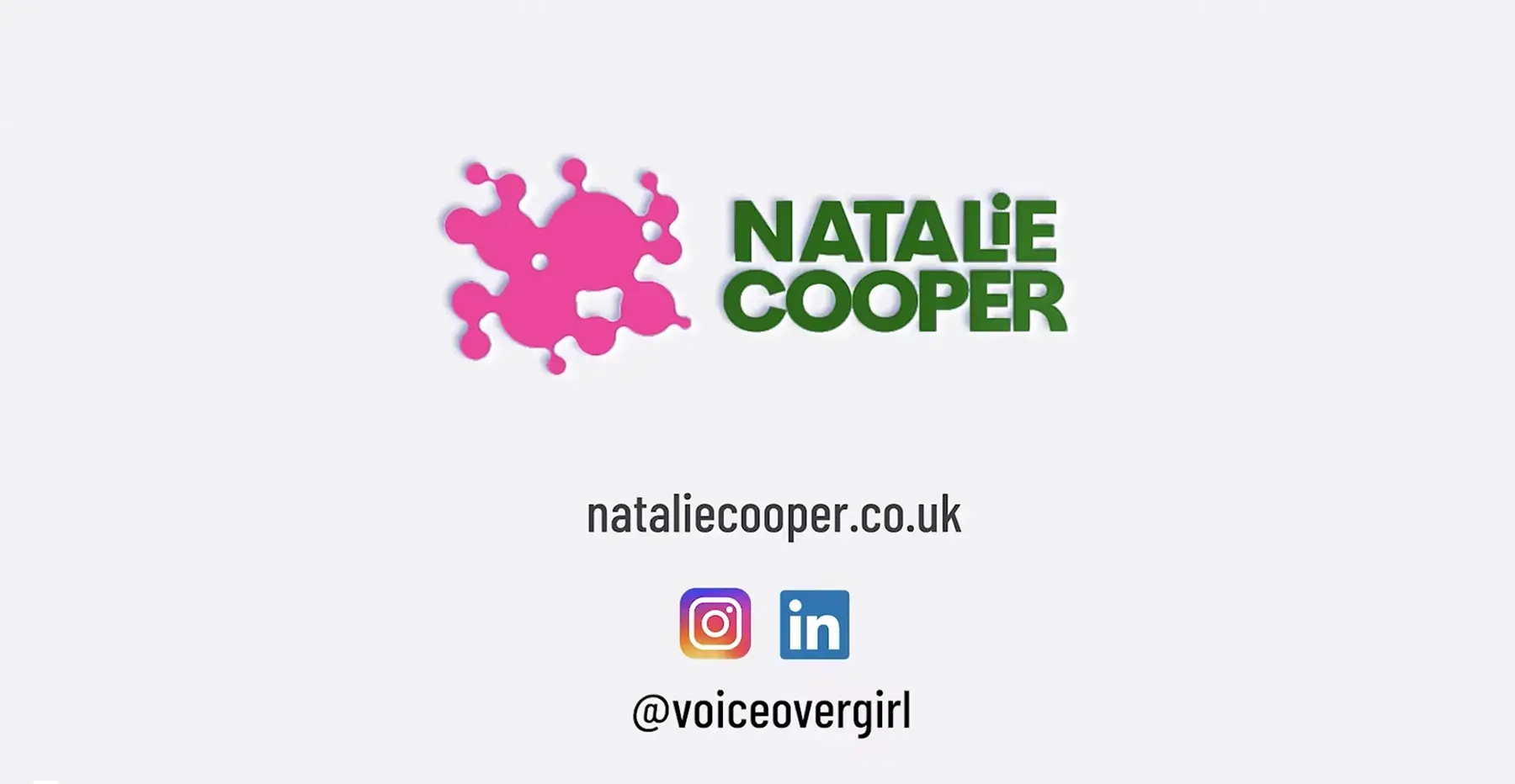 natalie cooper commercial demo screenshot